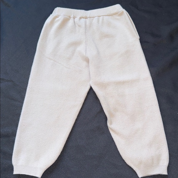 Zara kids Cream Kids Sweatpants pants size 4 years - Picture 4 of 6